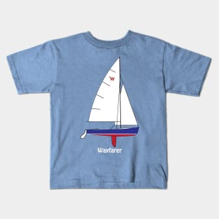 Wayfarer Dinghy Sailboat Kids T-Shirt